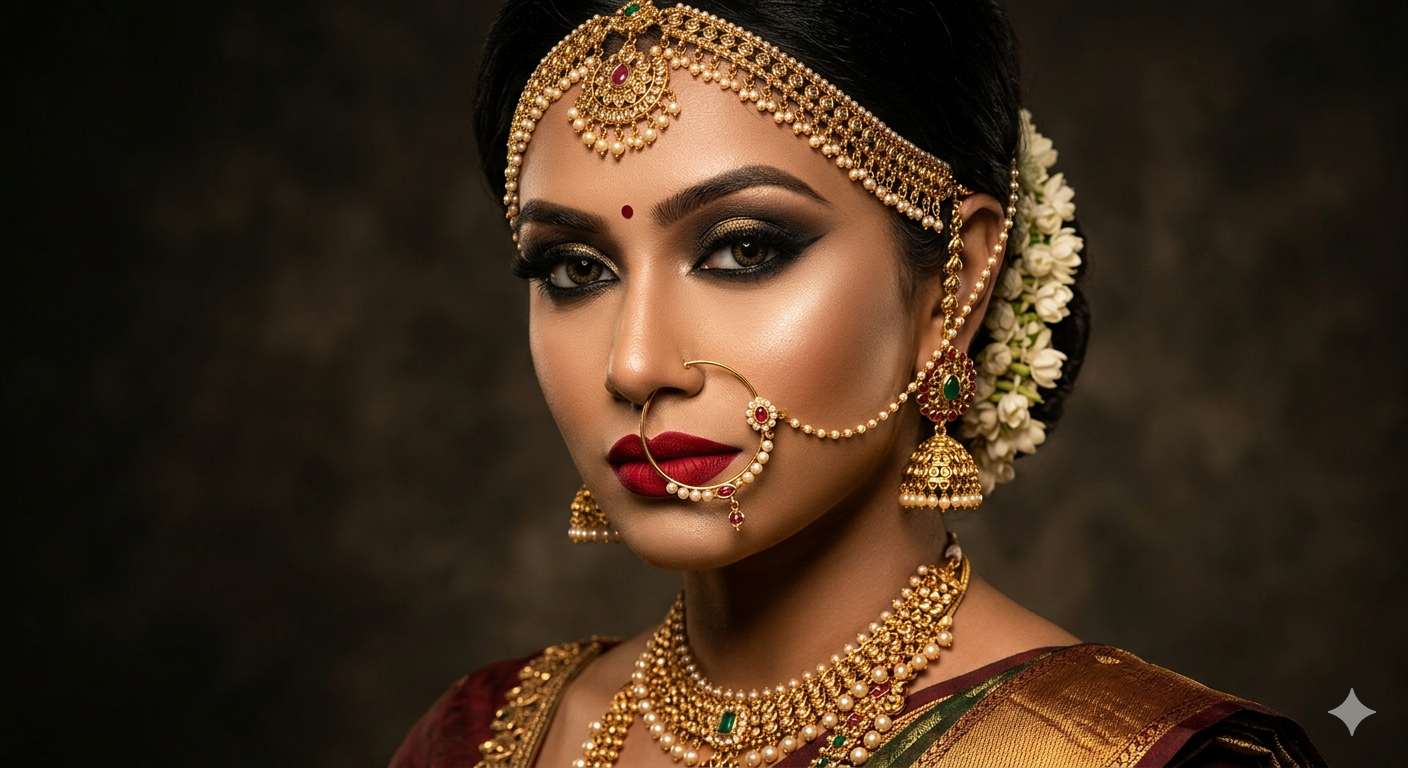 Bridal look by Deepa